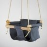 charcoal organic swing and pillow